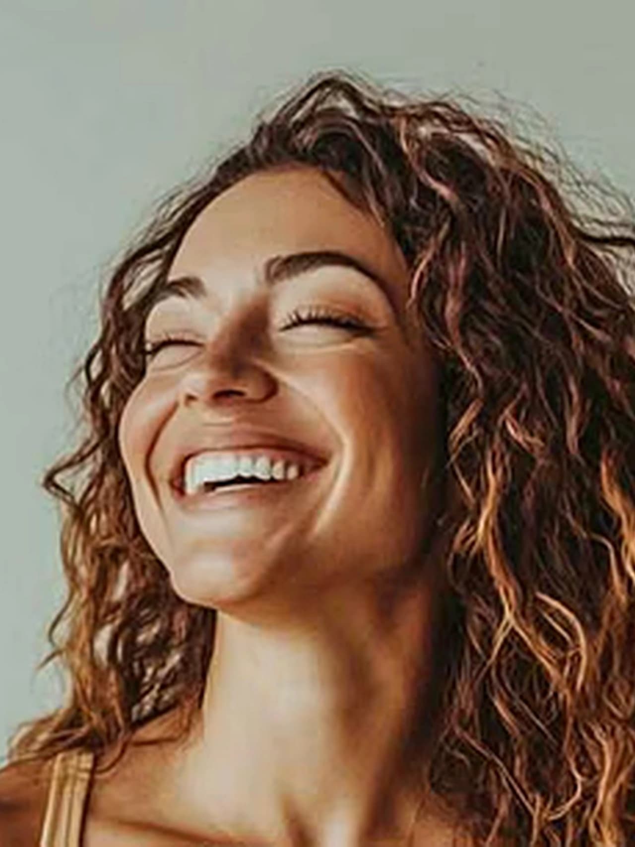 Paciente feliz, retrato